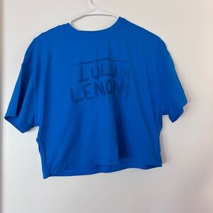 Lululemon Athletica Bright Blue Top